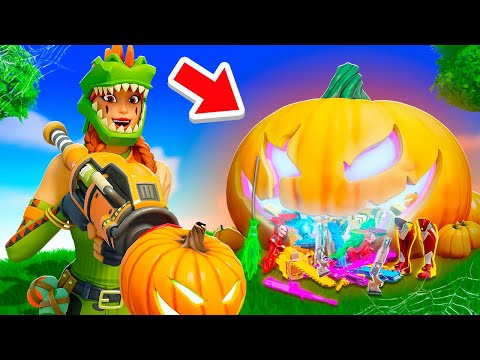 The *PUMPKIN LOOT* Challenge in Fortnite!