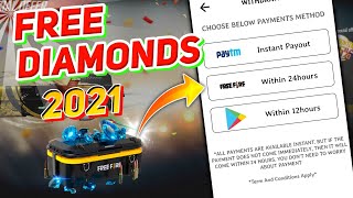 2021 Free Diamond, FreeFire Diamonds Earning app, HOW to get Google Play Redeem Code