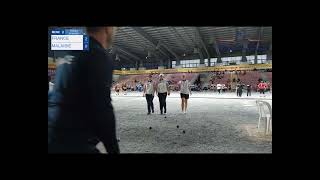 WORLD PETANQUE CHAMPIONSHIPS FOR WOMEN 2023, France vs Malaysia