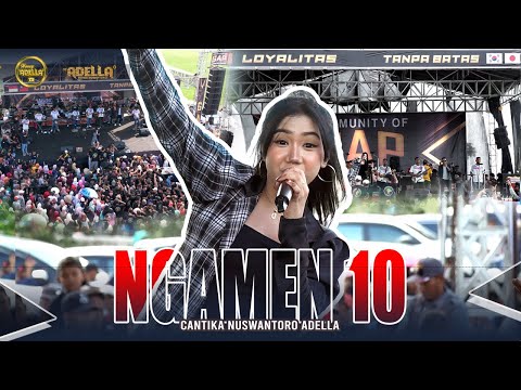 NGAMEN 10 - Cantika Nuswantoro Adella - OM ADELLA Live Plumbungan Pati ( GAP COMMUNITY )