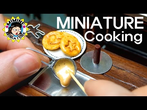 미니어쳐 진짜요리!! 달고나 만들기^ㅁ^ Miniature - Dalgona:sweet sugar snack