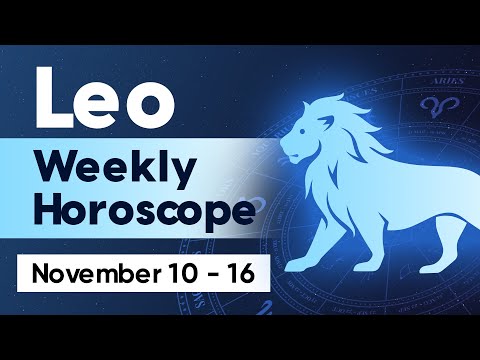 Leo Weekly Horoscope: November 10 to 16, 2024