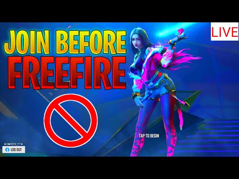 Join Live Before Freefire Say Bye Bye 😫 #freefireban