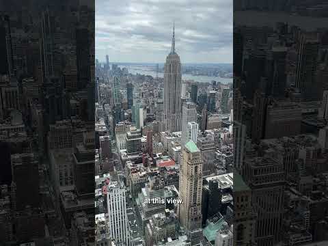 Coolest views in New York! #vlog #nyc  #vanderbilt #manhattan #travel #thingstodo