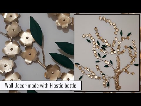 DIY How to make a Wall Decor with Milk Can l l Wall Decor with Waste Materials l l Best Out Of Waste