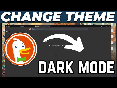 How to Enable Dark Theme in DuckDuckGo Browser Tutorial