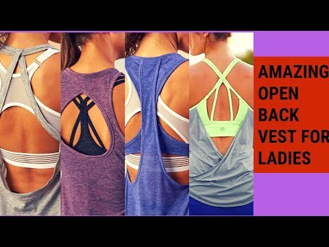 Amazing Open Back Vest For Ladies