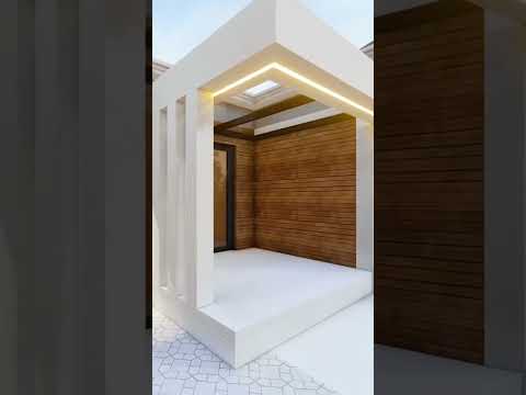 House design idea with 3 bedrooms | Hip Roof #housedesignidea #smallhousedesign #cozyhouse #shorts