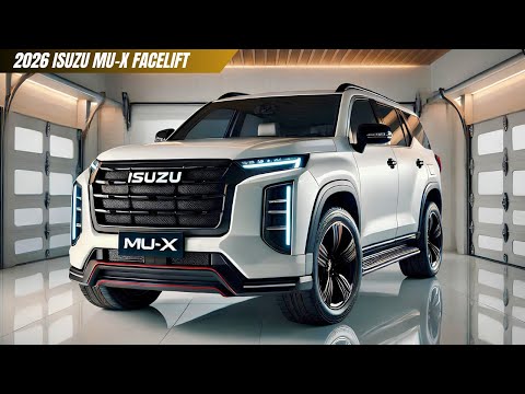 NEW MODEL 2026 Isuzu MU-X Facelift Is Finally Here - FIRST LOOK!