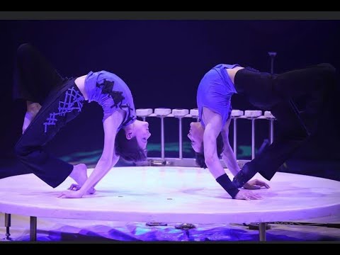 Brothers Child Kids Children Act Hand Balance Equilibrium Contortion Superb Circus Performance Hire