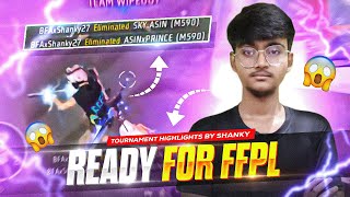 FREE FIRE 🔥 TOURNAMENT HIGHLIGHTS #6🏆 READY FOR FREE FIRE OFFICIAL TOURNAMENT  🔥 BFA | SHANKY 27  👑