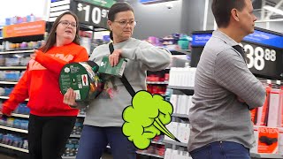 Farting on People of Walmart with a POOTER!