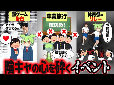 陰キャを破壊するトラウマイベント【ずんだもん解説】