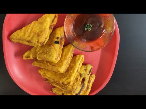 BREAD PAKODA RECIPE #breadrecipe #snacks #eveningsnacks #breadpakoda