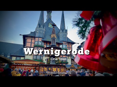 Wernigerode  🇩🇪🎄 Christmas Village Walking Tour