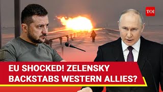 Zelensky Choking NATO Nations’ Supply Line? Russia ‘Exposes’ Ukraine’s Attack On Key Gas Pipeline