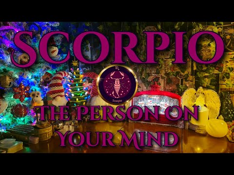 Scorpio ♏️ 🦂 The Person On Your Mind #Scorpio #scorpiotarot #scorpiohoroscope #messages