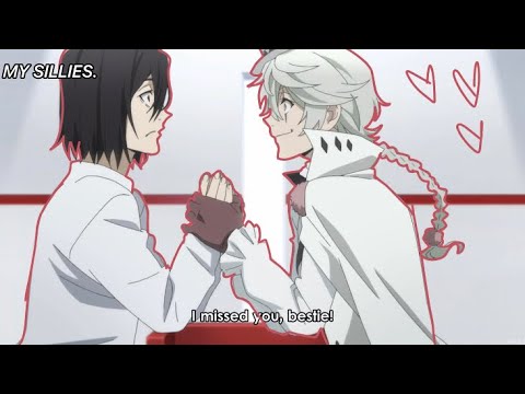 nikolai and fyodor, the best friends.|| season 5 bungou stray dogs