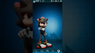 Shadow the Hedgehog (Sonic Movie Design) FNAF AR Workshop Animation