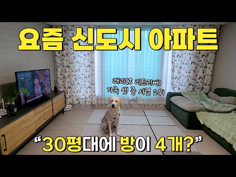 많은 분들이 신도시 아파트를 선호하는 이유 (part. 1/2) 요즘 신도시 아파트 30평대에 방이 4개? | 인천 검단 신도시 신축 아파트 전세