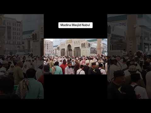 Masjide Nabvi #shortvideos #travel #masjidalharambeautifulview #masjidnabvilive