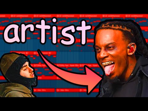 How ARTIST makes GRUNGY beats for PLAYBOI CARTI & YEAT! (FROM SCRATCH)