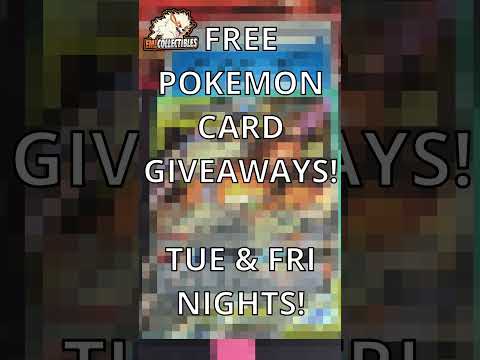 Free Pokemon Card Giveaway Spotlight! #pokemon #pokemoncards #shorts #shortsfeed