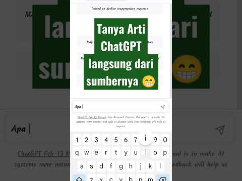 Pengertian ChatGPT - Assistant Virtual Yang Lagi Viral