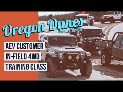 AEV In-Field 4WD Training on the Oregon Sand Dunes