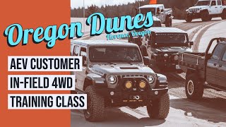 AEV In-Field 4WD Training on the Oregon Sand Dunes