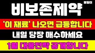 [비보존제약 분석] 이제는 쓸어담으세요 이 때가 주가 급등의 시점입니다 목표가는 XX만원입니다 어나프라주 급등재료 공개합니다 #비보존제약 #비보존제약주가 #비보존제약주가전망