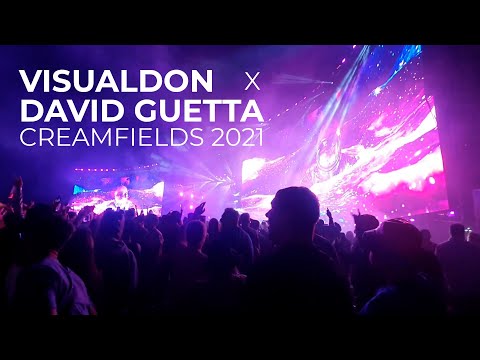 Visualdon x David Guetta - Creamfields Festival 2021