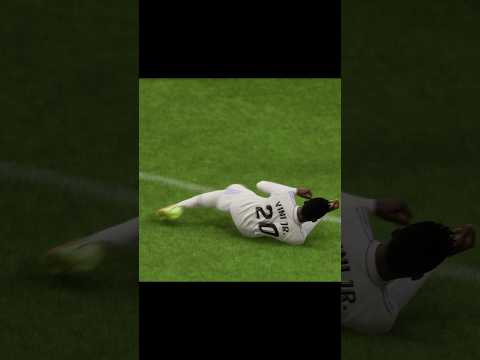 Vinicius Jr. hilarious goal celebration against Barca in Fifa 23 #shorts #football