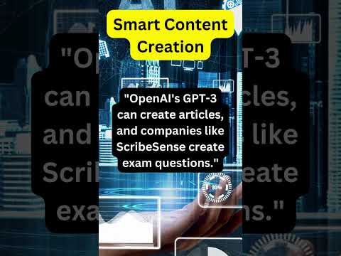 Smart Content Creation | #futureedgevision  #aiineducation  #edtech