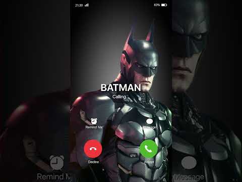 Batman's Unexpected Phone Call to Me | Incoming Call From Batman