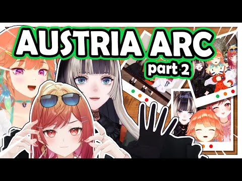 Kiara, Raden and Ririka's Wholesome Trip in Austria 【Hololive】