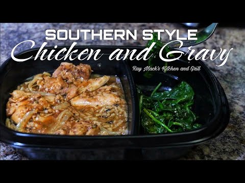 Southern Smothered Chicken and Gravy | Tasty and Delicious