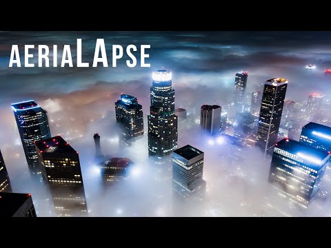 AeriaLApse | Los Angeles, California | LA Drone Time Lapse & Aerial Hyperlapse Footage 4K