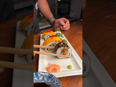 VEG SUSHI RECIPE 😍🍣 | Crafians