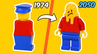 the EVOLUTION of LEGO MINIFIGURES…