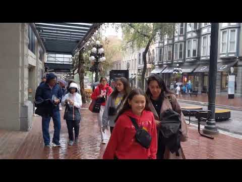 Visit Gastown and Chinatown in Vancouver游访温哥华煤气镇和中国城/Steam Clock蒸汽钟/Greater Vancouver Tour大温哥华之行 (7)