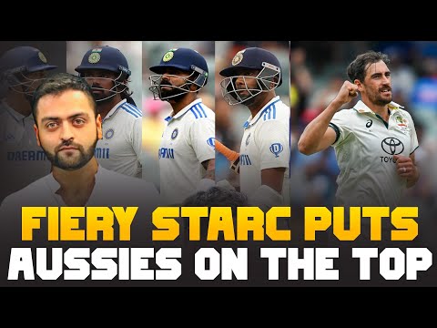 Starc 6 wickets put Australia on TOP | India vs Australia 2nd Test Day 1 Stumps