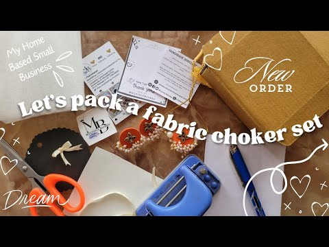 My small business order packing | How to pack an order #womeninbusiness