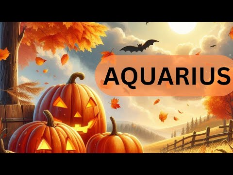 AQUARIUS OCTOBER TAROT CARD READING PREDICTIONS 🎃