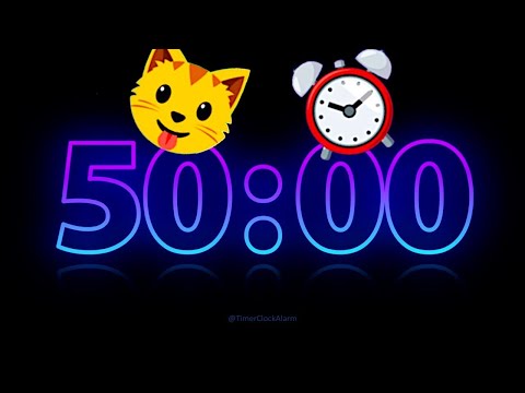 ⚡ Electric Timer ⚡ 50 Minute Countdown