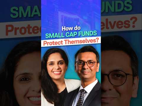 How small cap mutual funds react to stock market fall? #shorts