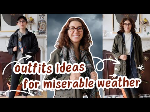 How to look good in the rain | outfit ideas for the miserable weather