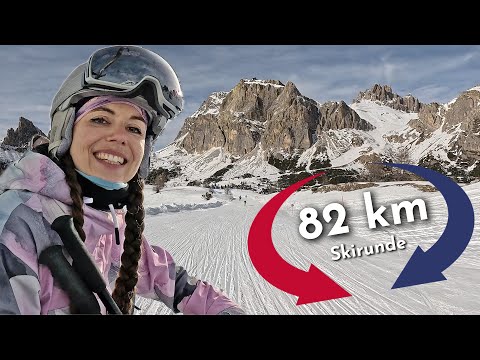 Längste Skirunde in Dolomiti Superski: Gebirgsjäger-Tour aus Alta Badia