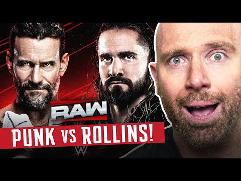 CM Punk vs Seth Rollins IS OFFICIAL! (WWE RAW Hot Takes)