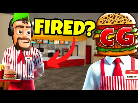 I FIRED OB and Hired WORKERS For Our Restaurant in Fast Food Simulator!